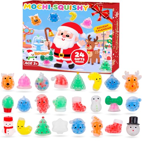 24 Stress Balls Christmas Advent Calendar H386