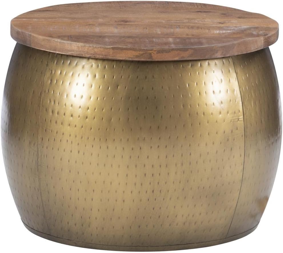 Gold Drum with Storage R997