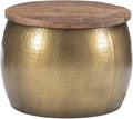 Gold Drum with Storage R997