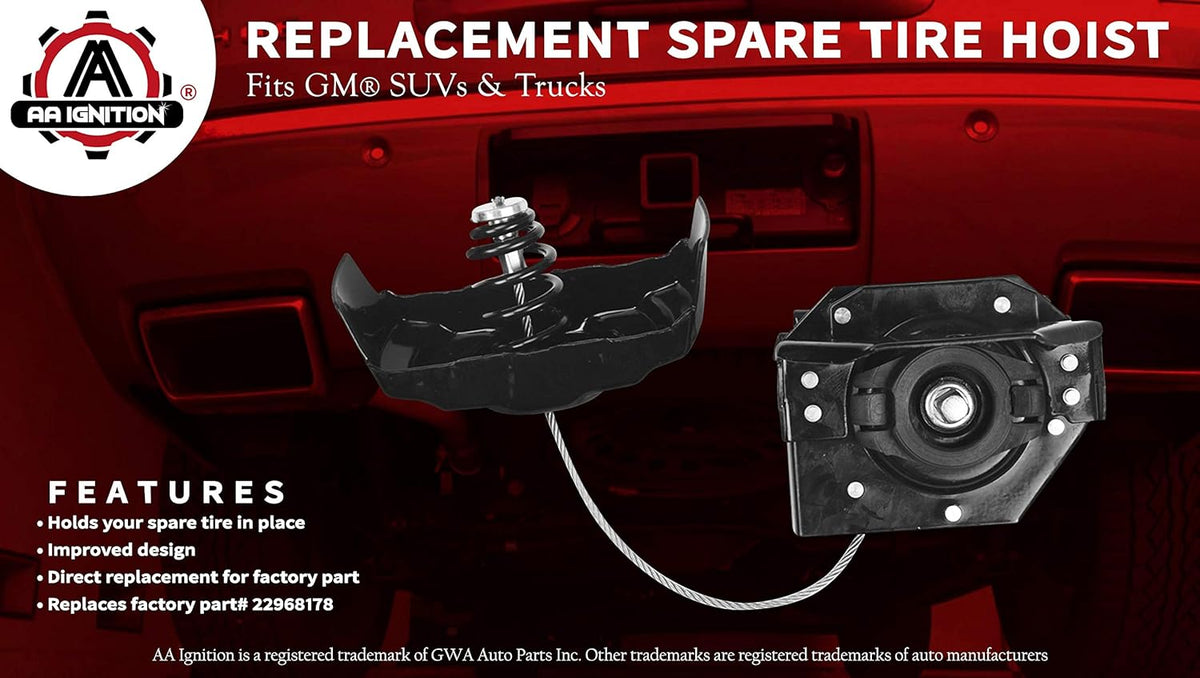Spare Tire Hoist Pack of 2 X5460