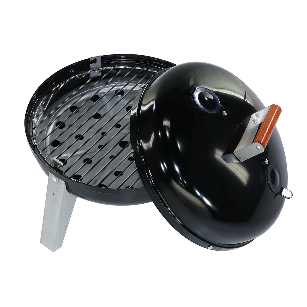 Black Dual-Fuel Grill A3479
