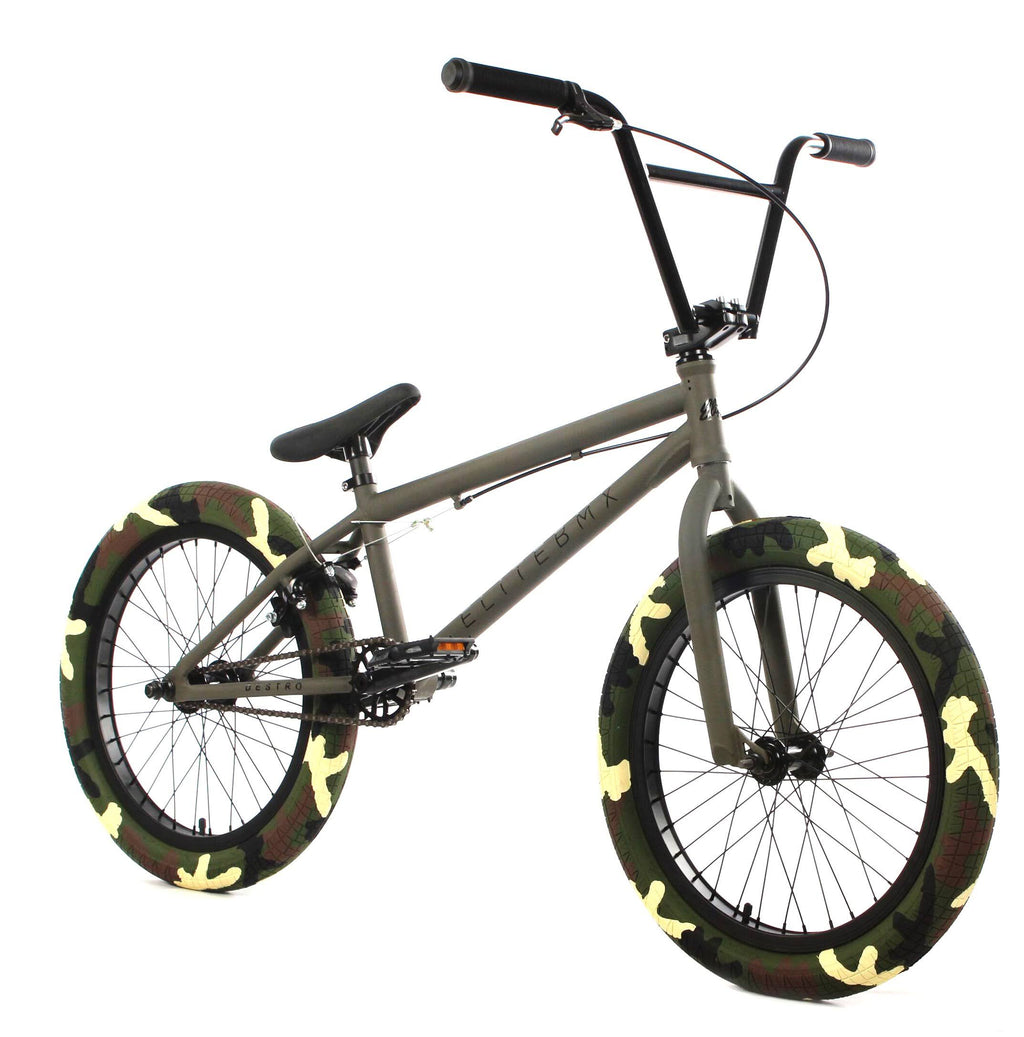 Army Camo Freestyle BMX Bike G47857