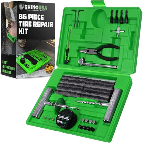 86-Piece Heavy Duty Tire Repair Kit Y641916
