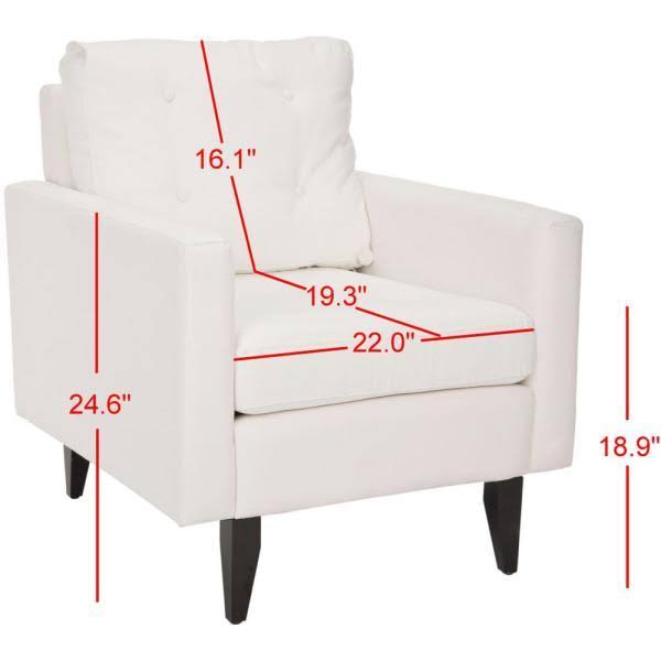White Club Chair L4275