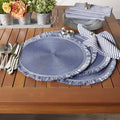 6 Piece Placement Set Nautical Blue Y2326