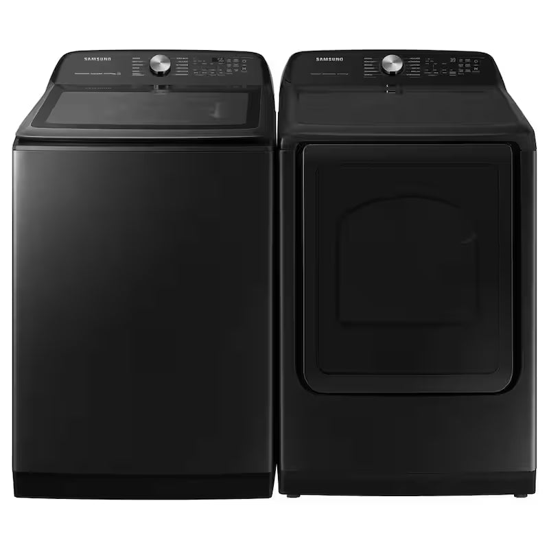 7.4 cu. ft. Vented Gas Dryer with Steam Sanitize in Brushed Black R648