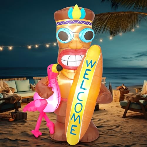 6ft Inflatable Dinosaur with LED J2816