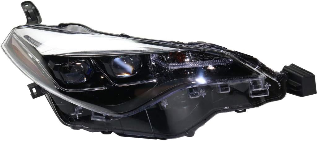 Passenger Side Multi-LED Headlight with LED Daytime Running Light for 2017-2019 Toyota Corolla Sedan J4143