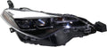 Passenger Side Multi-LED Headlight with LED Daytime Running Light for 2017-2019 Toyota Corolla Sedan J4143