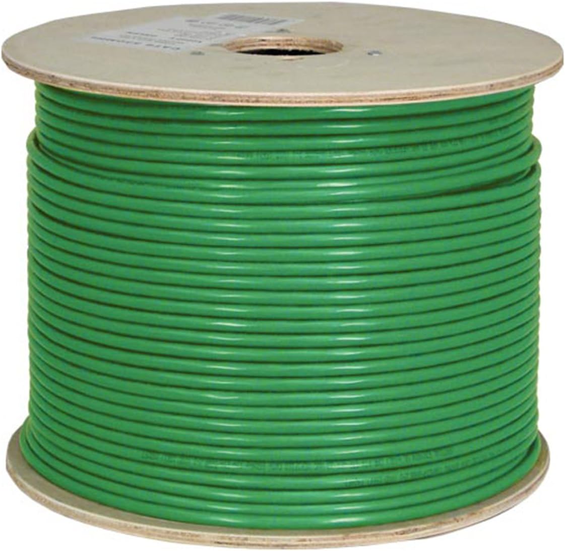 Cat6A 10G Shielded 23AWG Solid Bare Copper PVC 1000ft Bulk Ethernet Cable White U5946