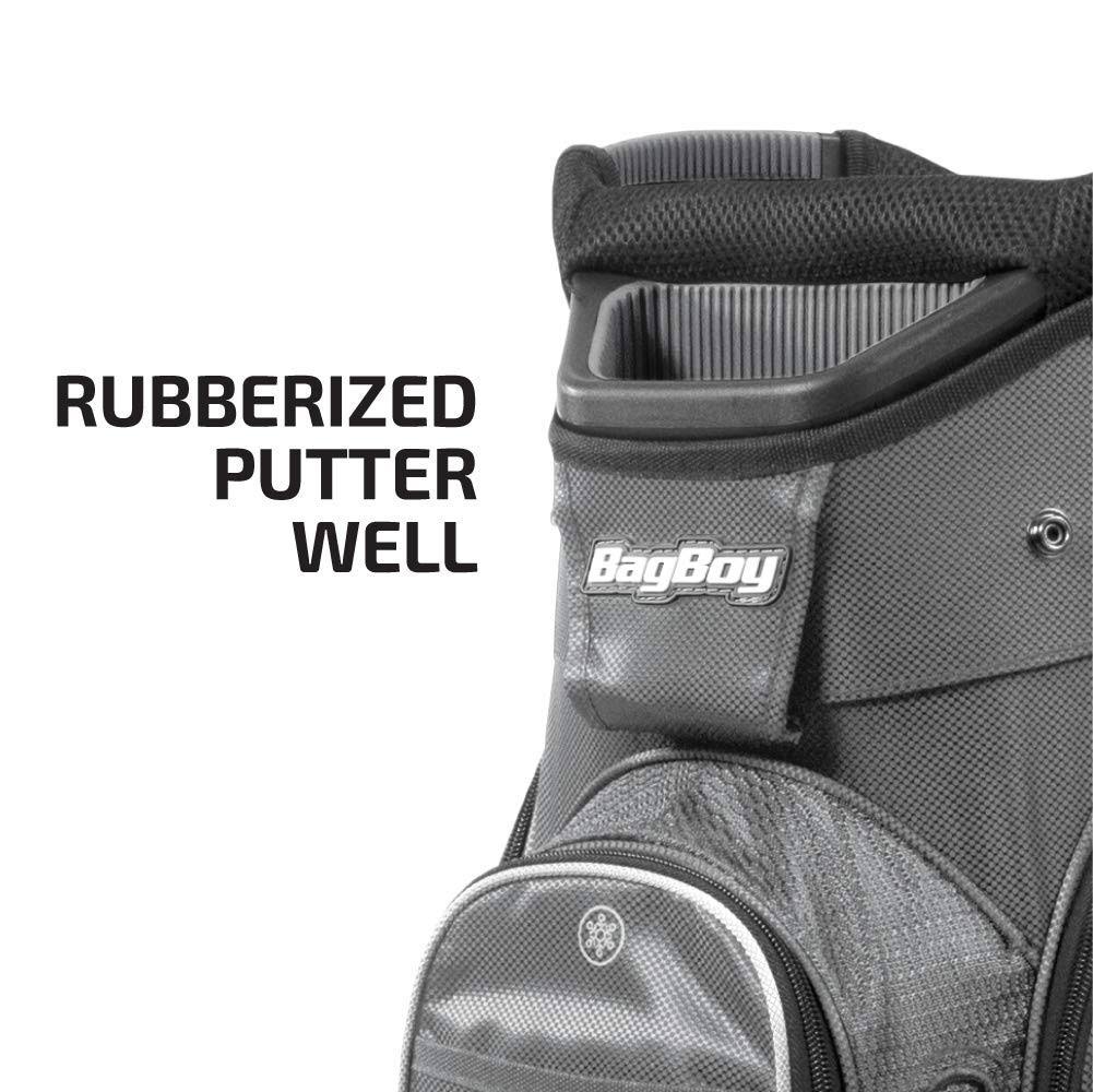 Charcoal/Black/White Cart Bag S8337