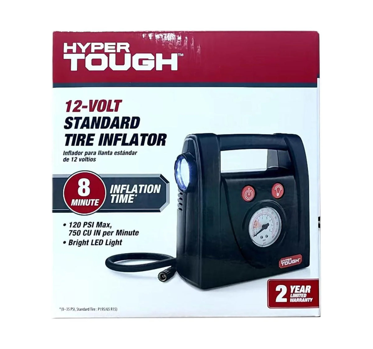 12V Tire Inflator O61415