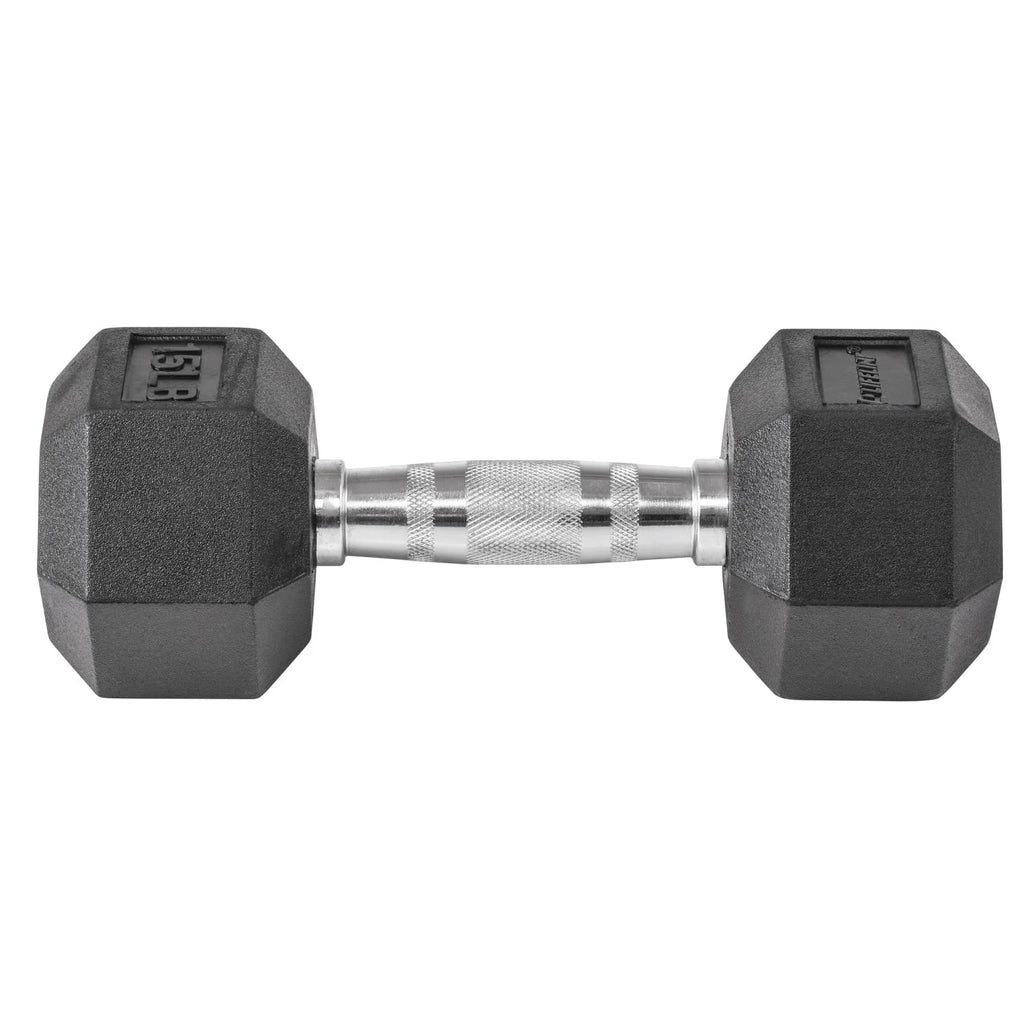 95 lbs Rubber Hex Dumbbell K650