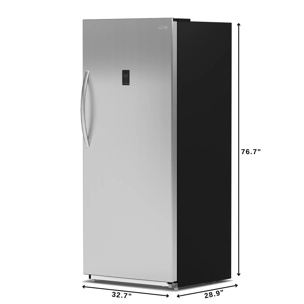 Convertible Refrigerator Freezer 21 cu. ft. Silver Q96527