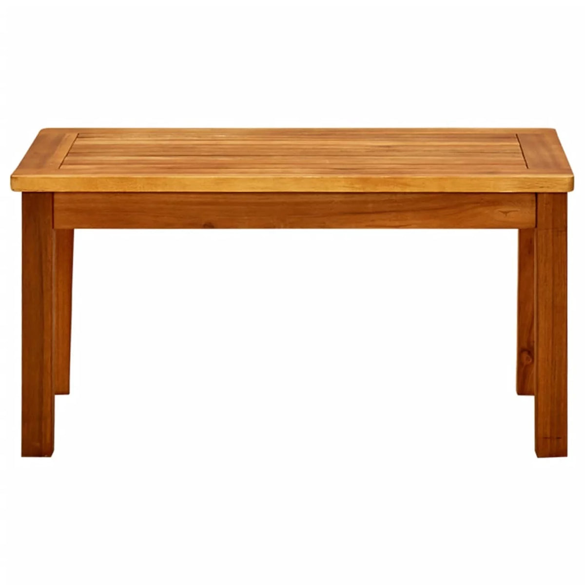 Acacia Wood Slatted Coffee Table W76956