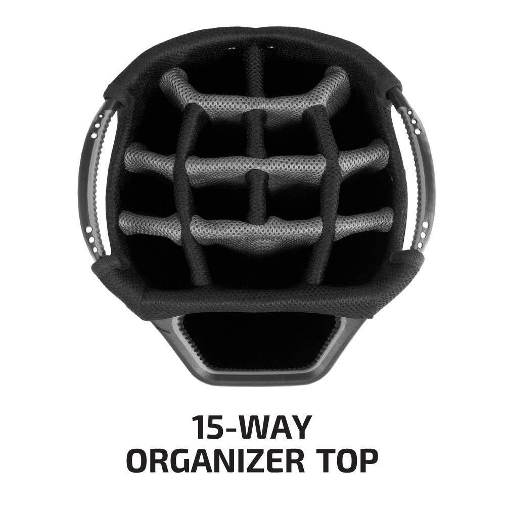 Charcoal/Black/White Cart Bag S8337