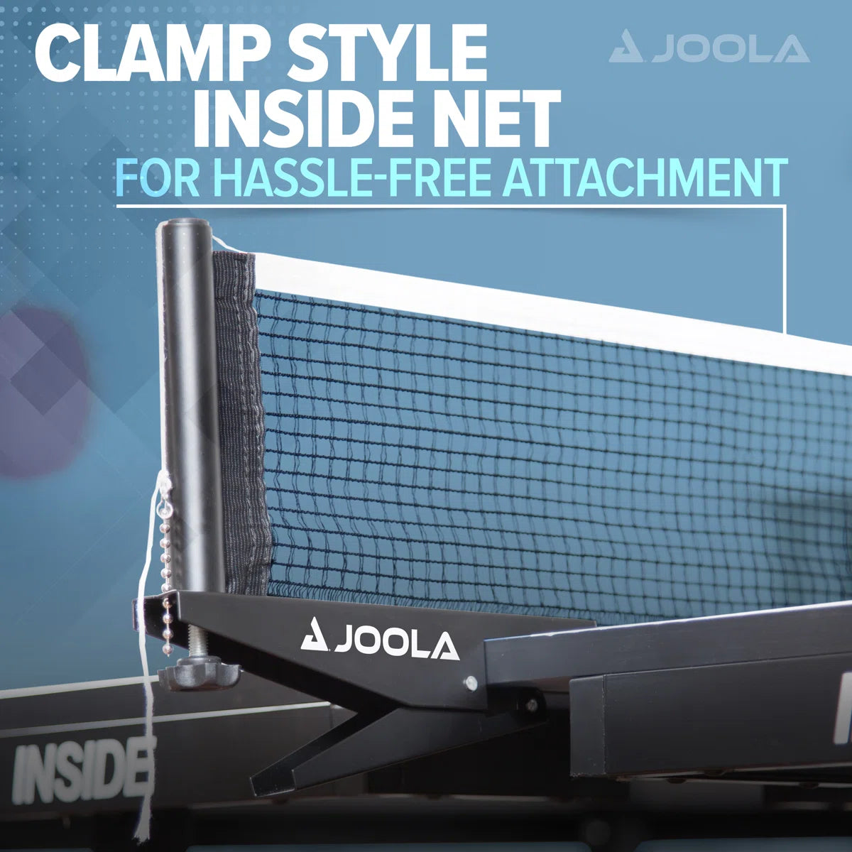 Indoor Table Tennis Table with Net and Post Set H48135