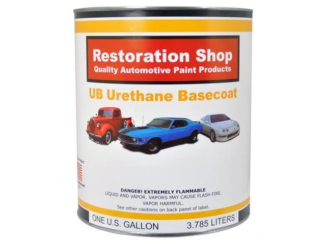 Jet Black 1 Gallon Urethane Basecoat Car Auto Body Paint M2973