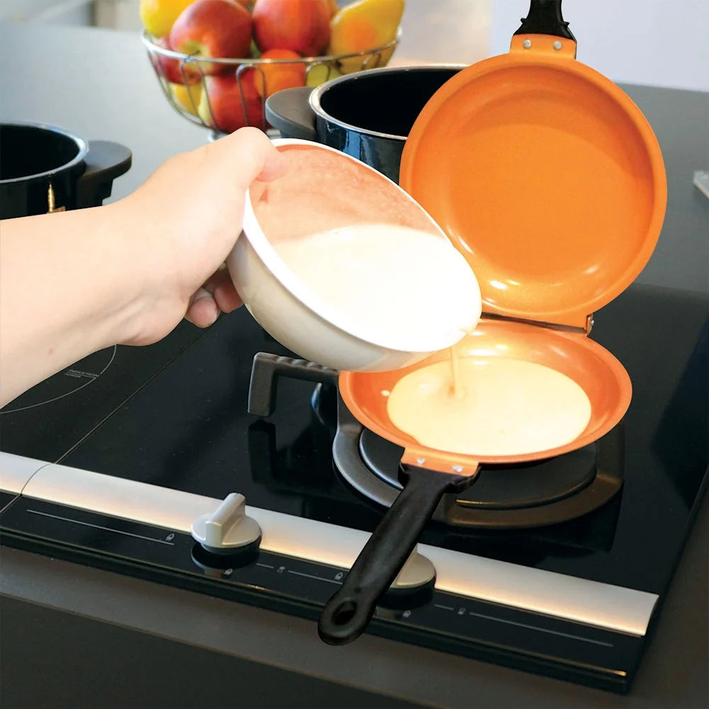 Double Sided Non-Stick Copper Pancake Pan G6390