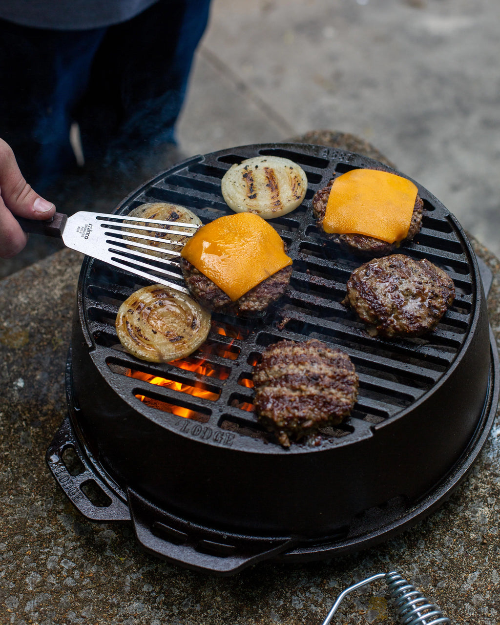 Cast Iron Round Grill N6132