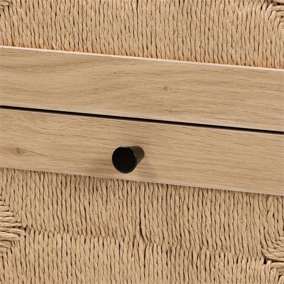 2-Drawer Mid-Century Wood End Table K599