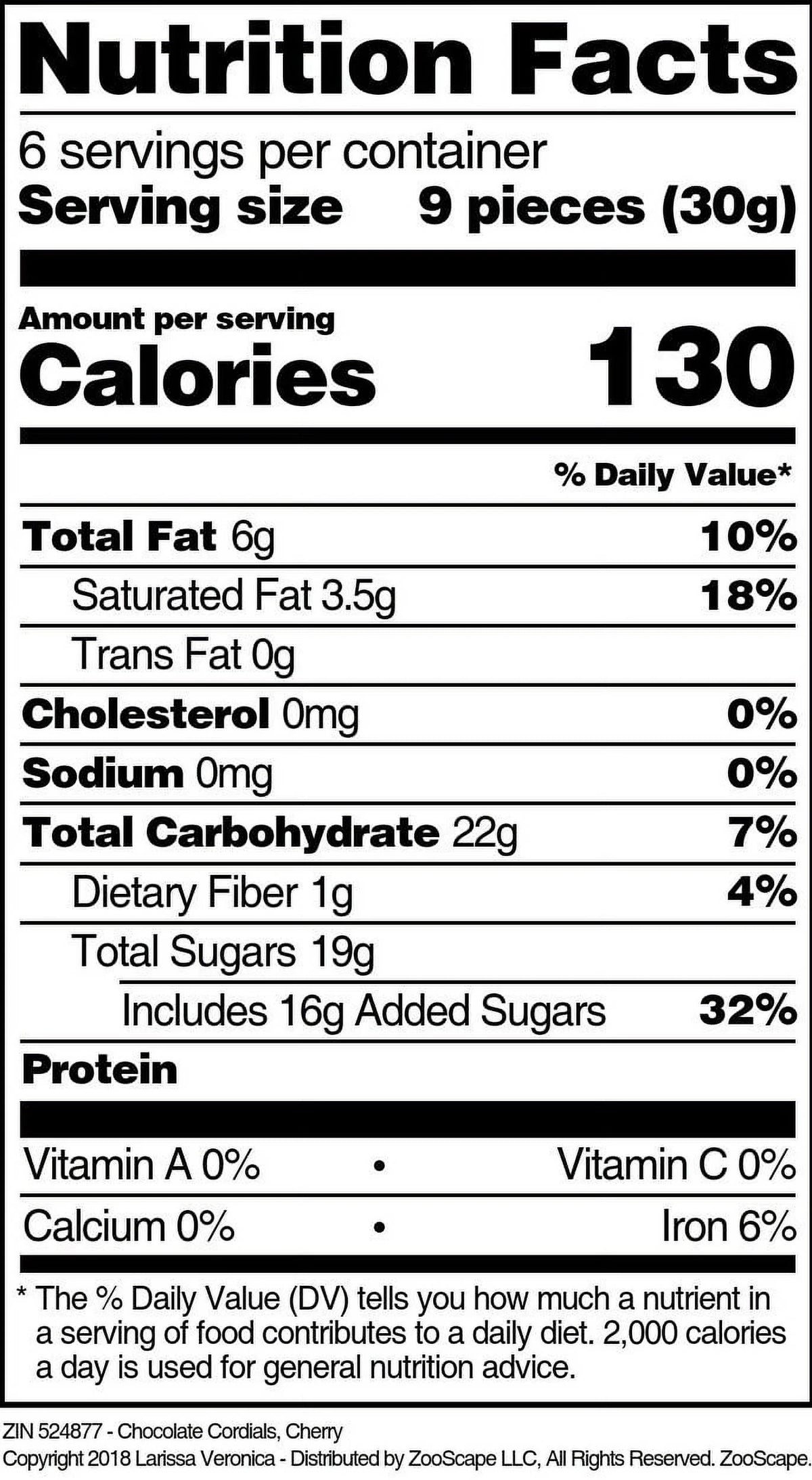 Chocolate Cordials Cherry 8 oz 3-Pack H9121