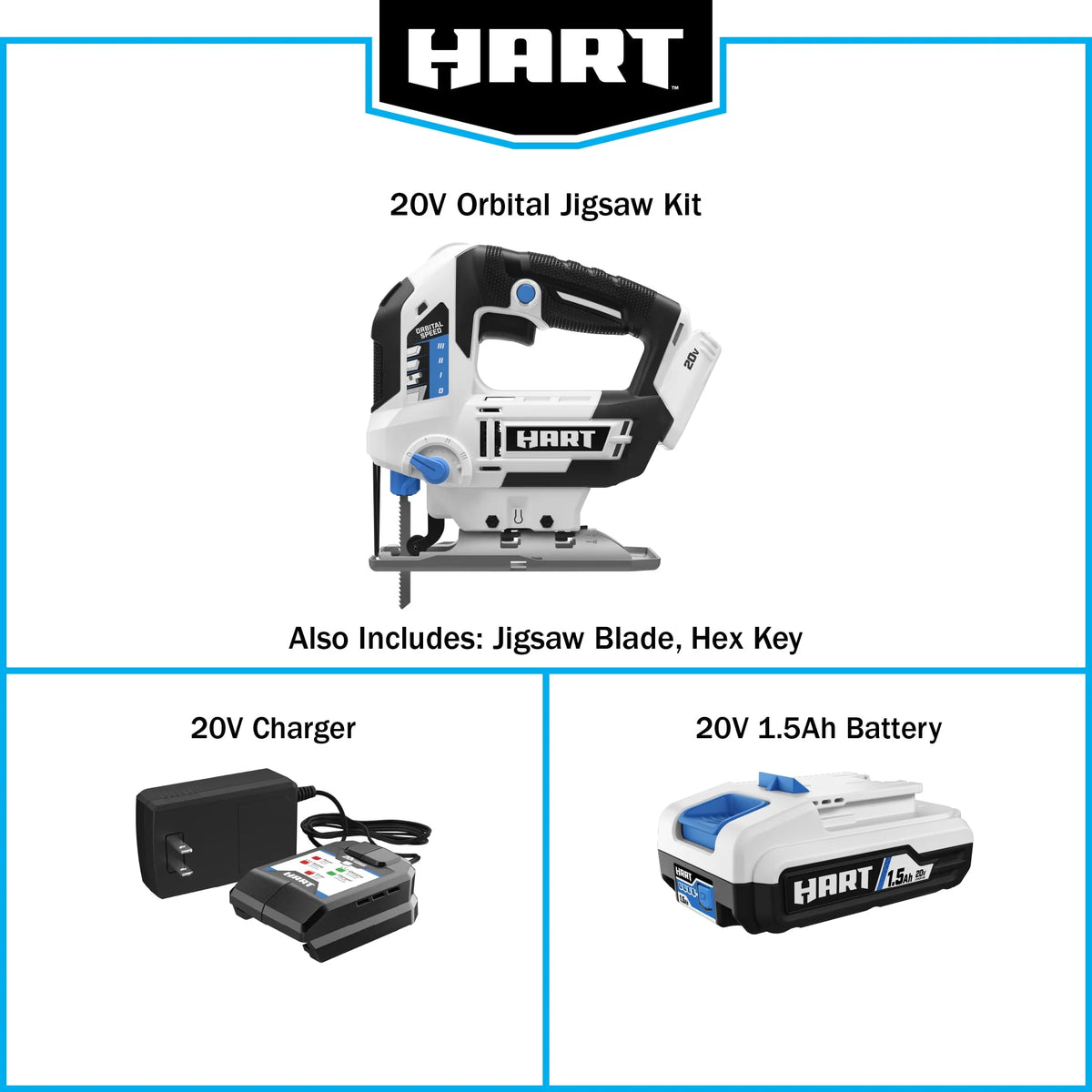 Cordless Orbital Jigsaw Kit R46320