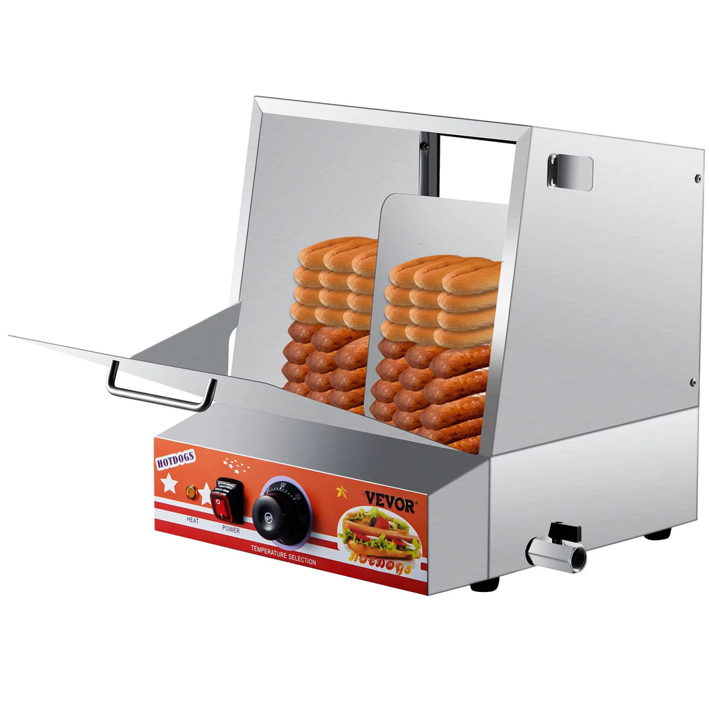 36L Stainless Steel Hot Dog Steamer O43049