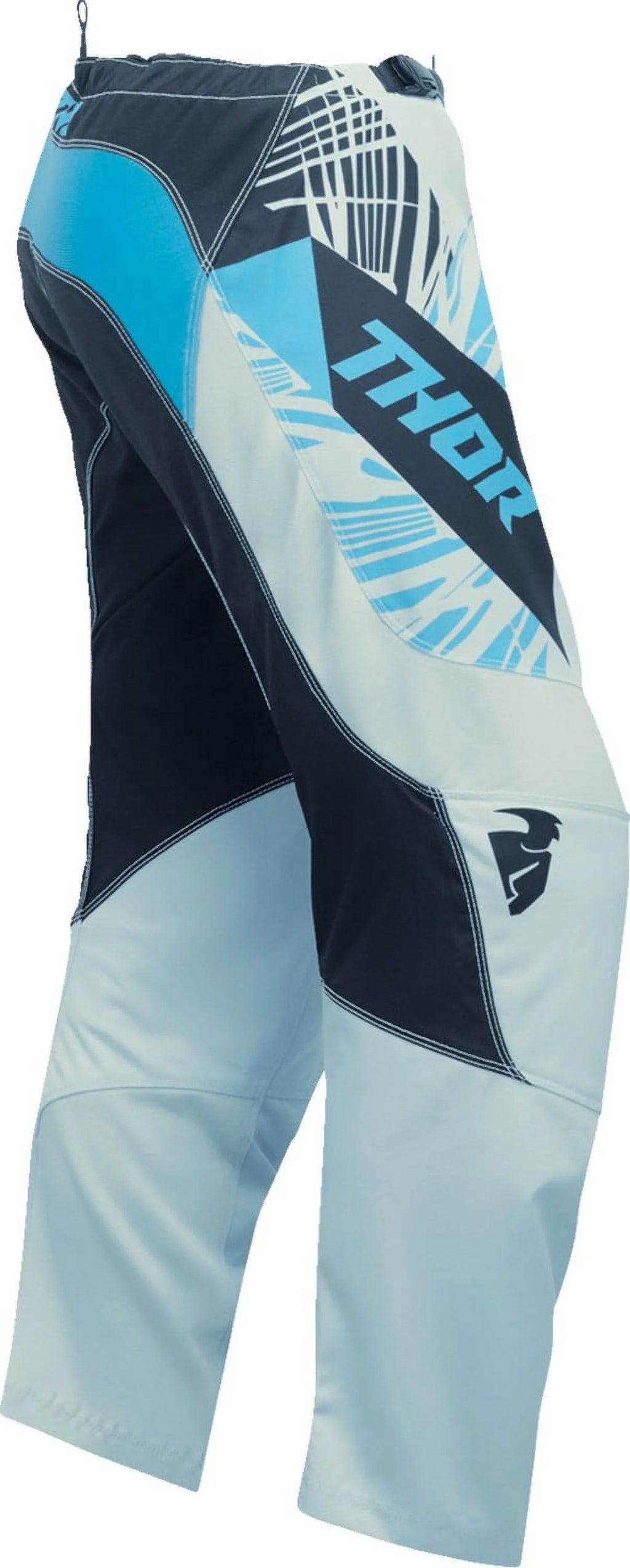 Black/Blue Womens MX Offroad Pants N633746