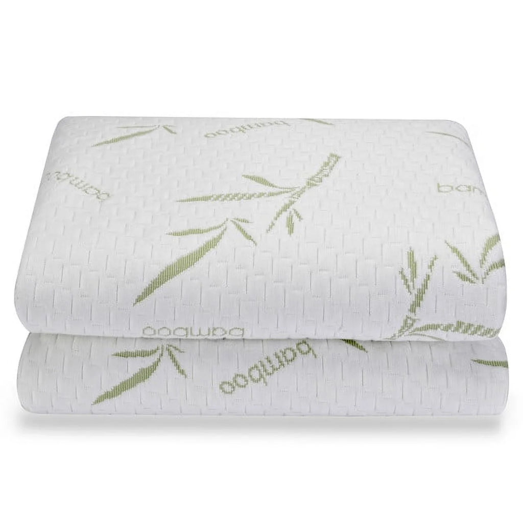 Twin Size Waterproof Bamboo Mattress Protector with Cooling Fabric Q894