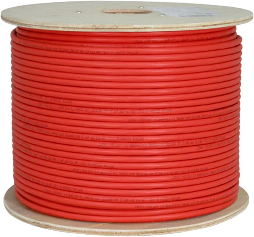 Cat6A 10G Shielded 23AWG Solid Bare Copper PVC 1000ft Bulk Ethernet Cable White U5946