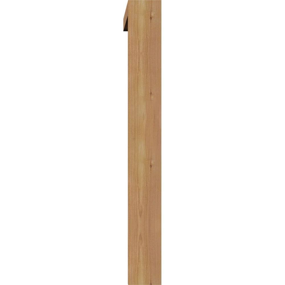 Balboa Block Smooth Bracket with Offset Brace, Western Red Cedar I6362