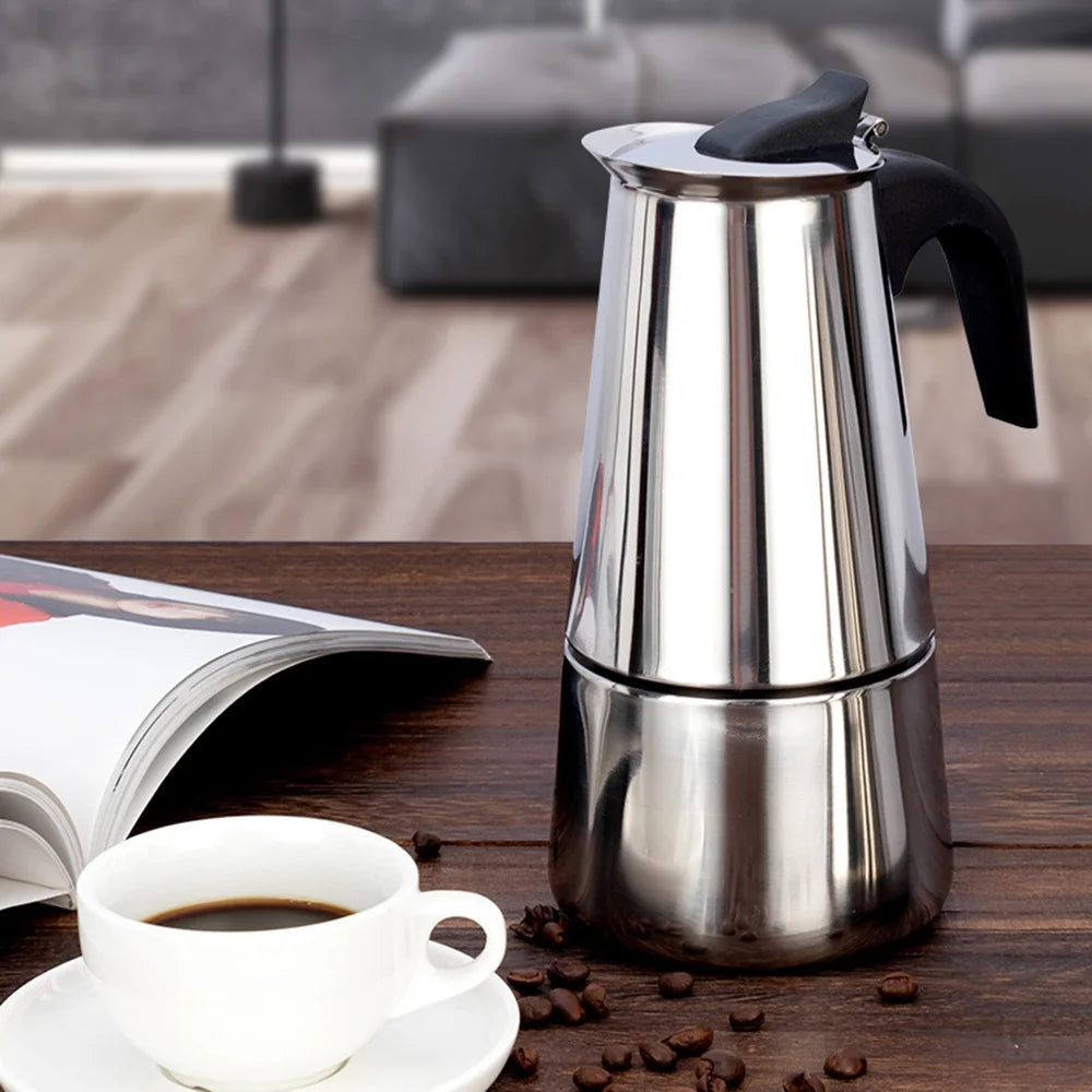 Stainless Steel Electric Coffee Maker J728