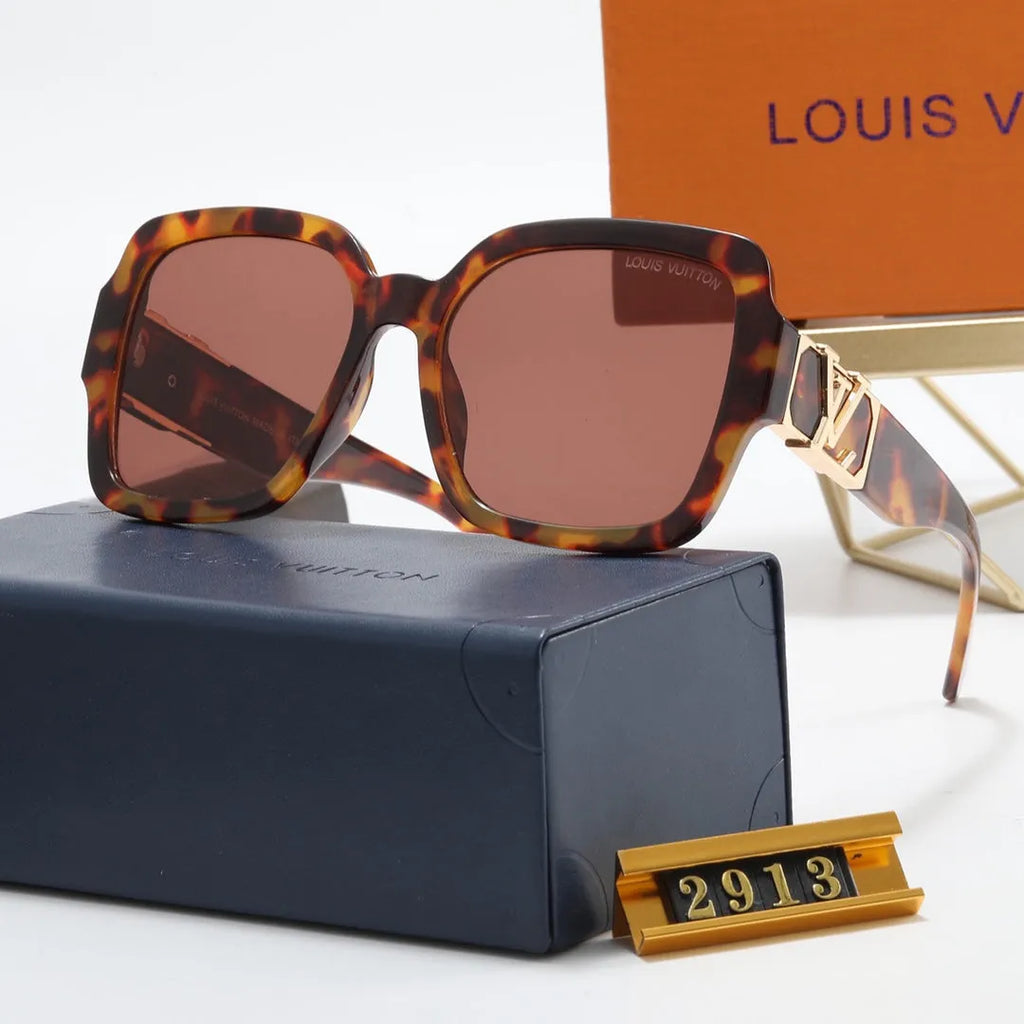 Oval Polarized Sunglasses D4443