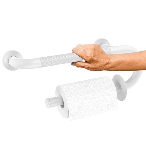 Chrome Stainless Steel Toilet Grab Bars 16 Inch V6866