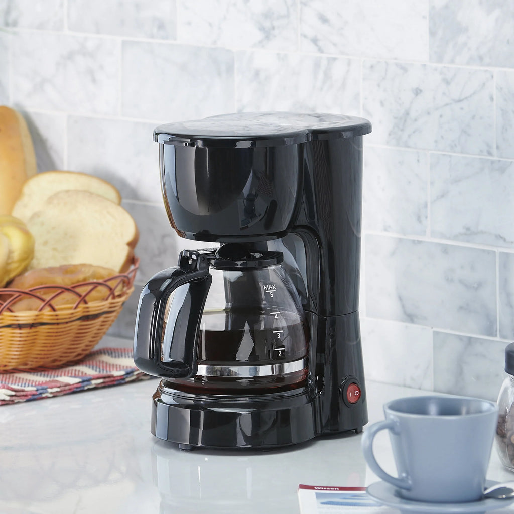 Black 5-Cup Drip Coffee Maker I859820