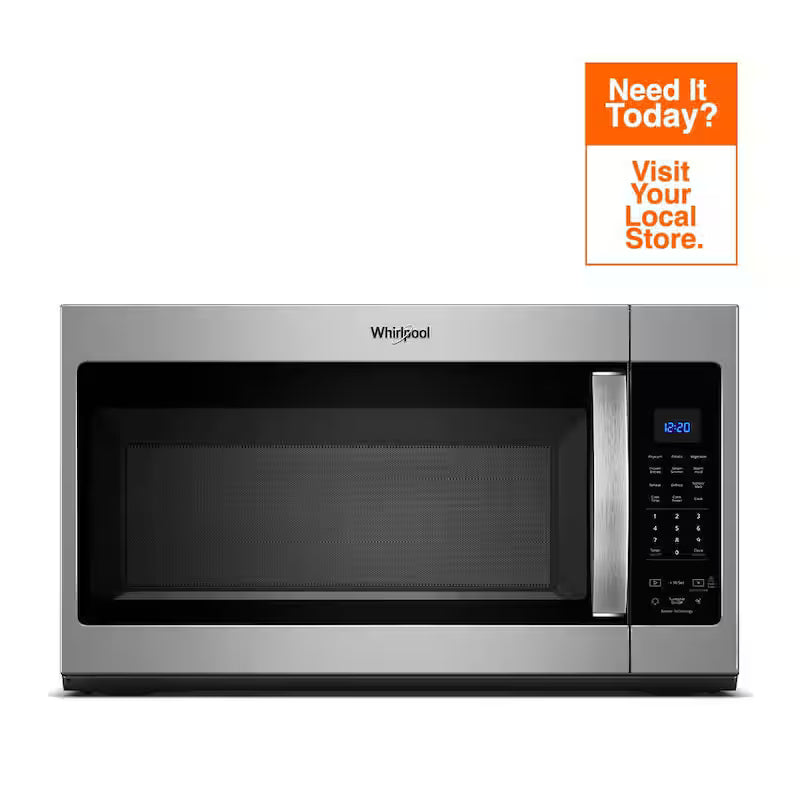 1.9 cu. ft. Over the Range Microwave Stainless Steel Sensor Cooking B91590