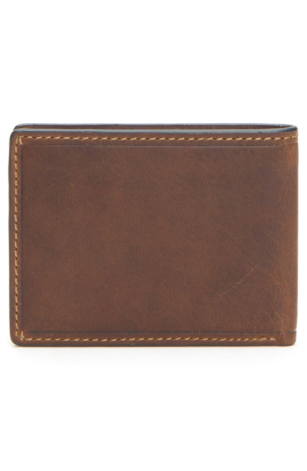 Dark Brown Leather ID Billfold T992395
