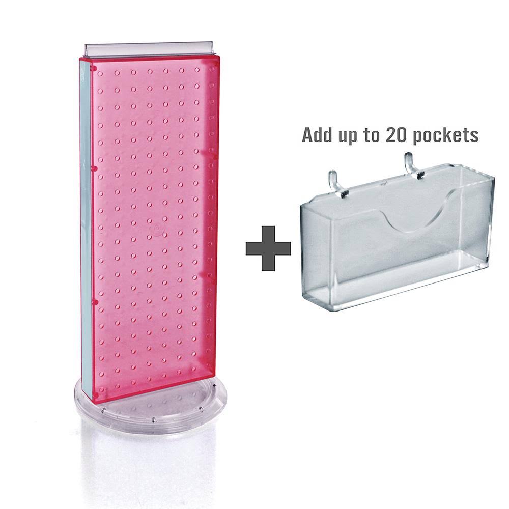 Gift Card Holder 20 Pockets Pink X768159