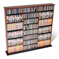 51" Triple CD DVD Media Storage Rack in Cherry J84274