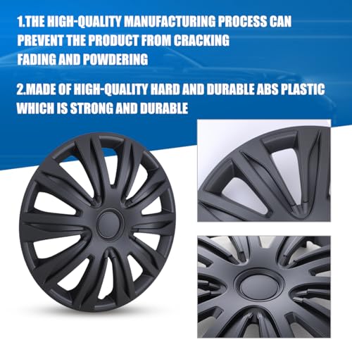 16 Inch Silver Chrome Hubcaps Set of 4 R450385