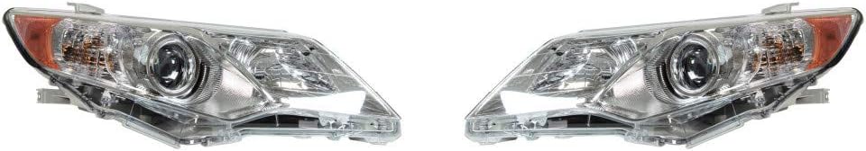 Driver Side Headlight for Toyota Camry 2012 2013 2014 X73087