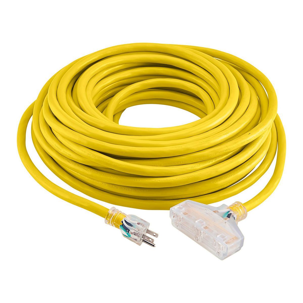 100 ft. 10/3 Gauge Triple-Tap Extension Cord I71008