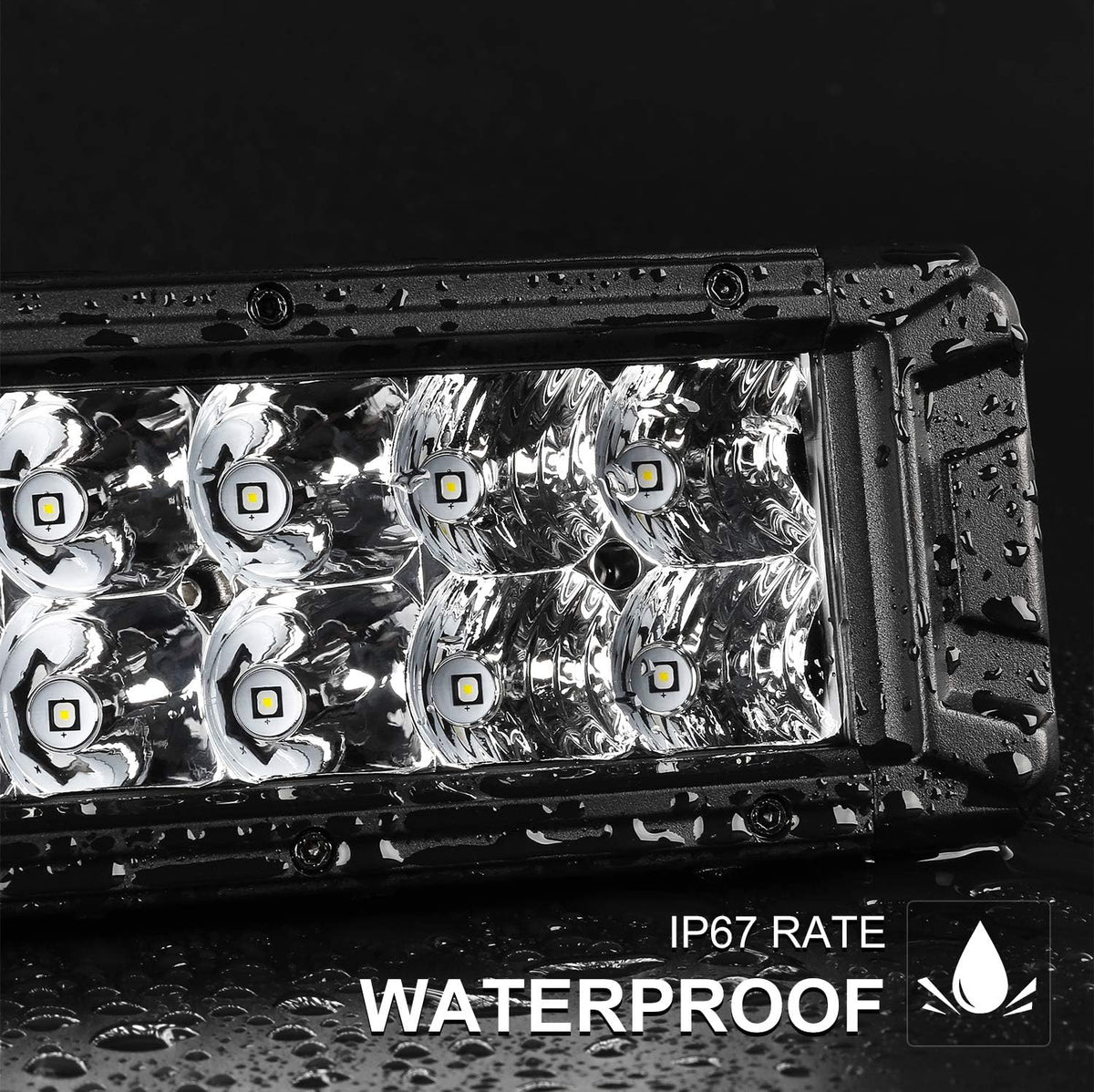 22 Inch 200W Double Row LED Light Bar Pack of 2 S825