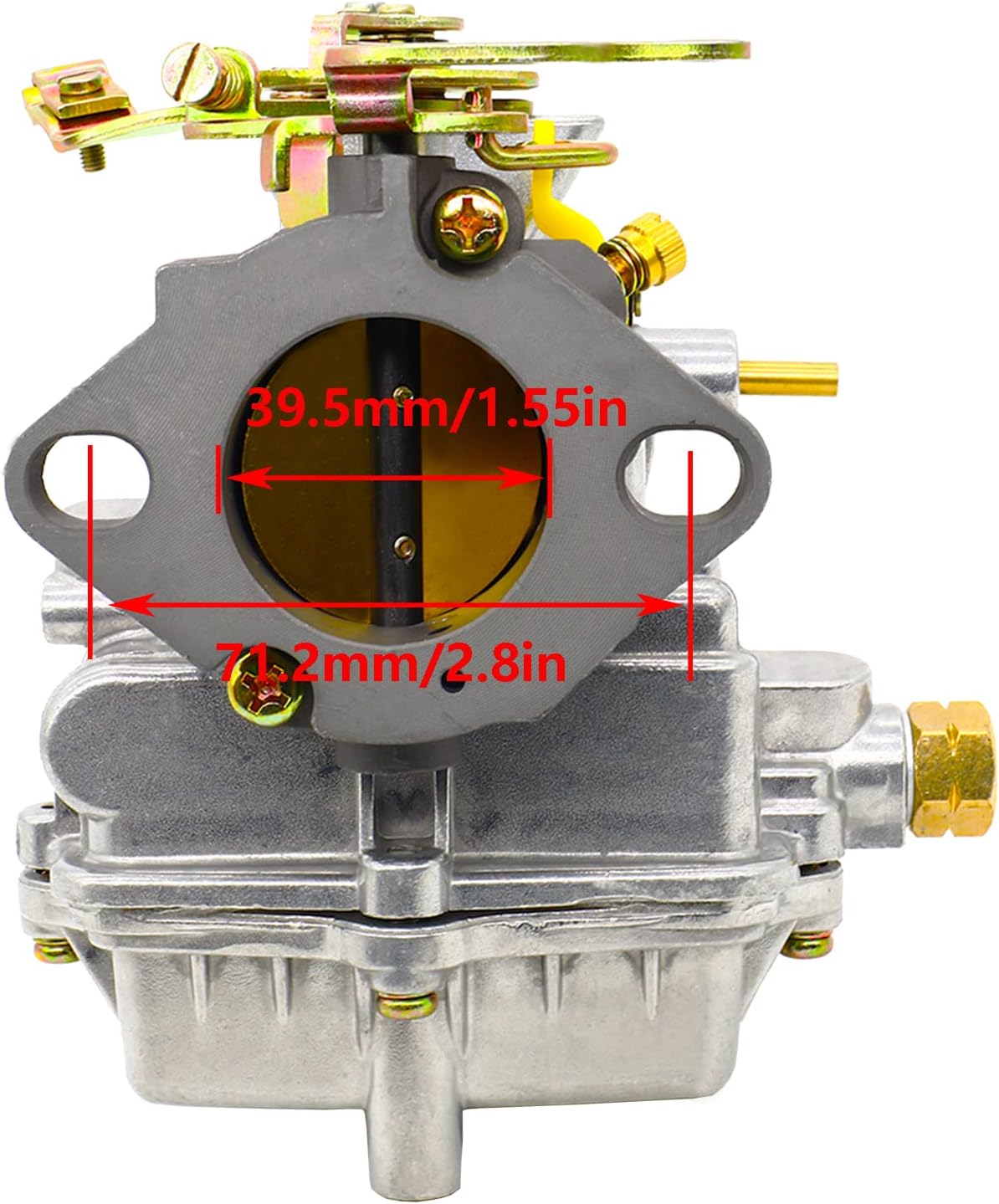 1-Barrel 1960 Carburetor Replacement with Mounting Gasket V767305