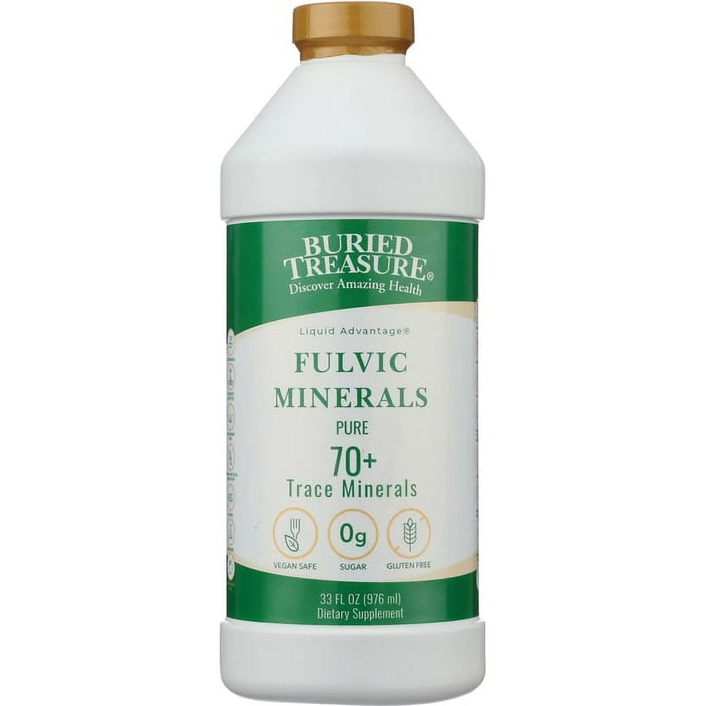 Fulvic Minerals 33 fl oz Liquid F51512