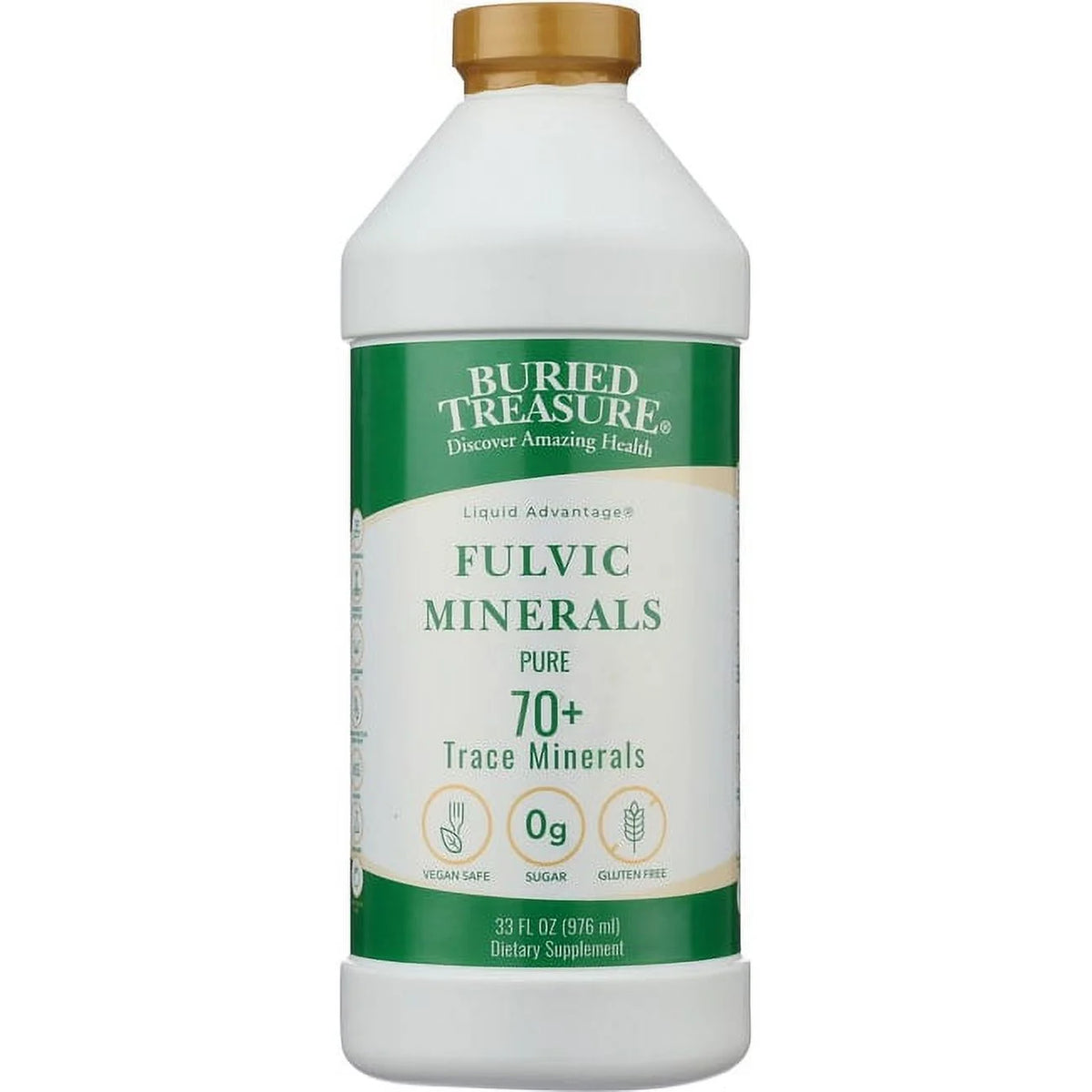 Fulvic Minerals 33 fl oz Liquid F51512
