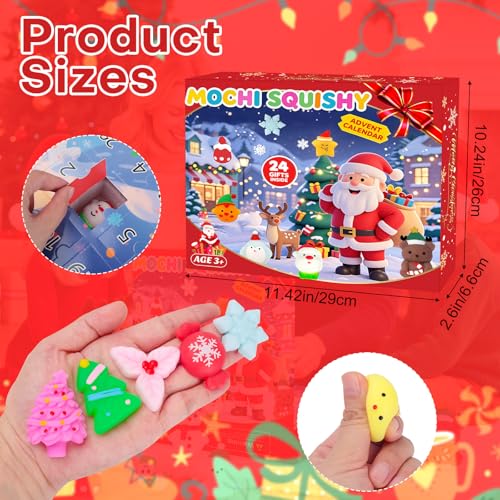 24 Stress Balls Christmas Advent Calendar H386
