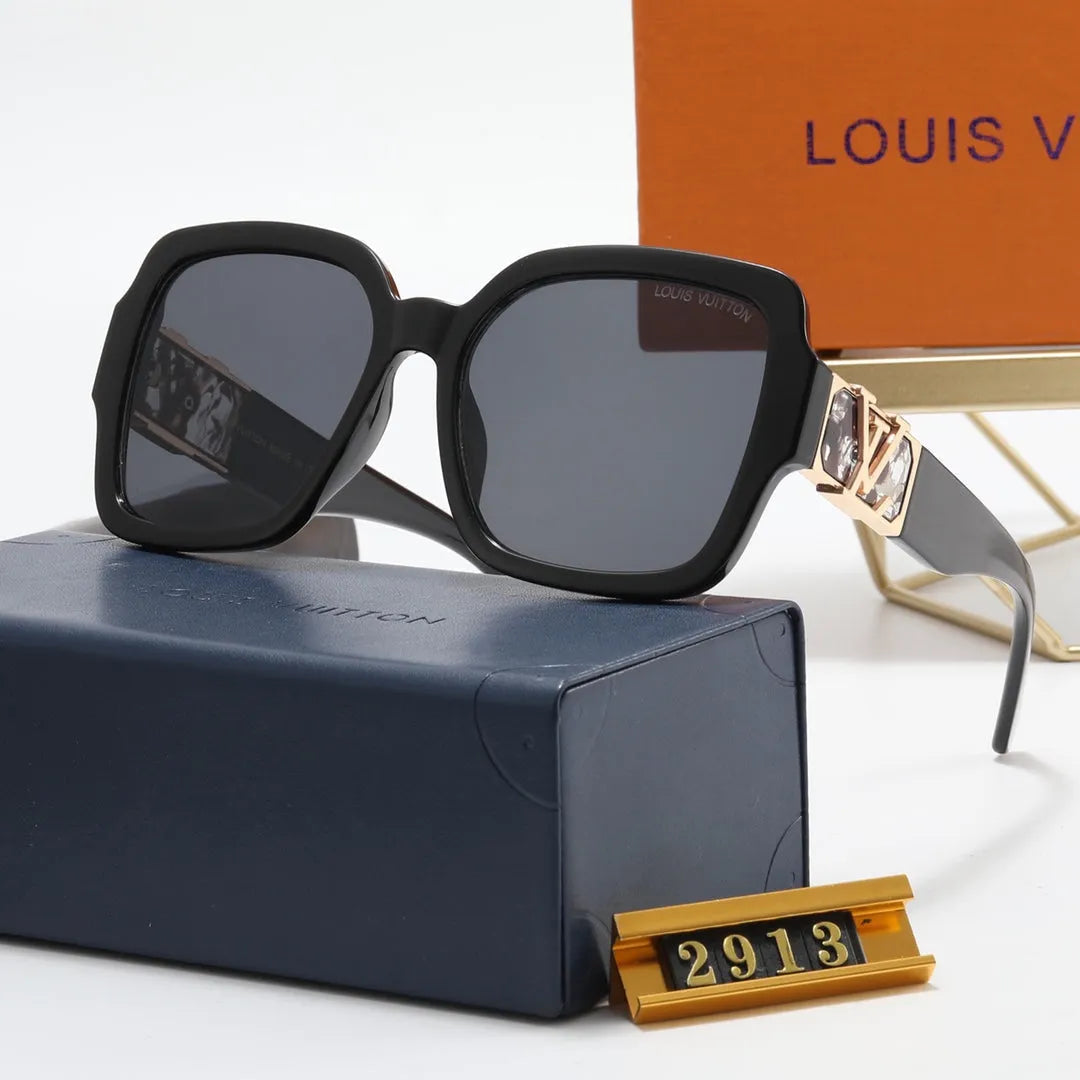 Oval Polarized Sunglasses D4443