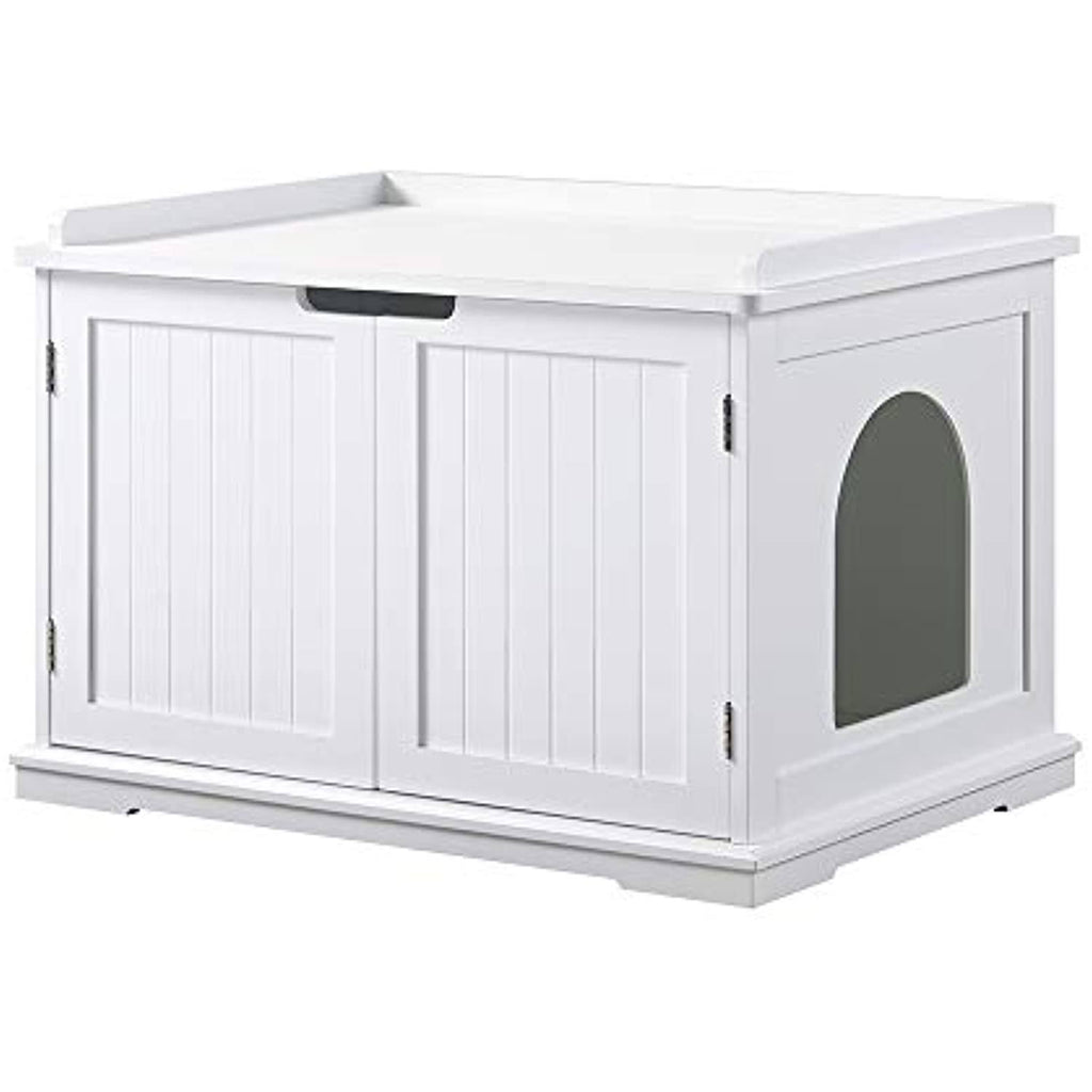 Cat Washroom Storage Bench, Litter Box Cover C52894